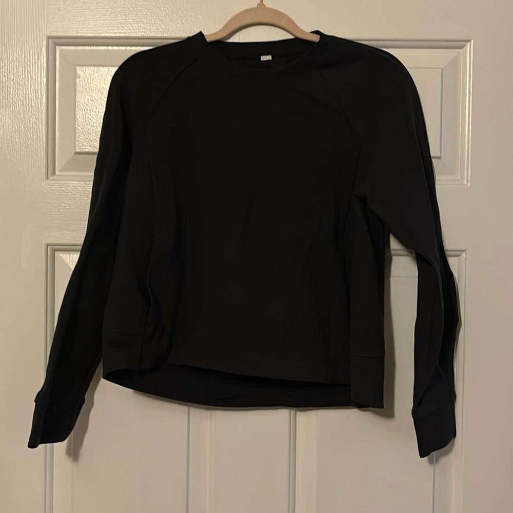 Black Lululemon On-Track Sweatshirt
